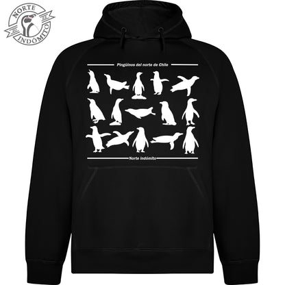 Polerón - pingüinos silueta