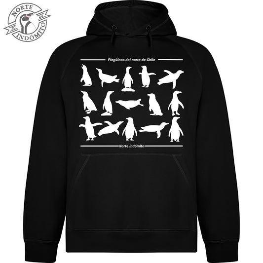 Polerón - pingüinos silueta