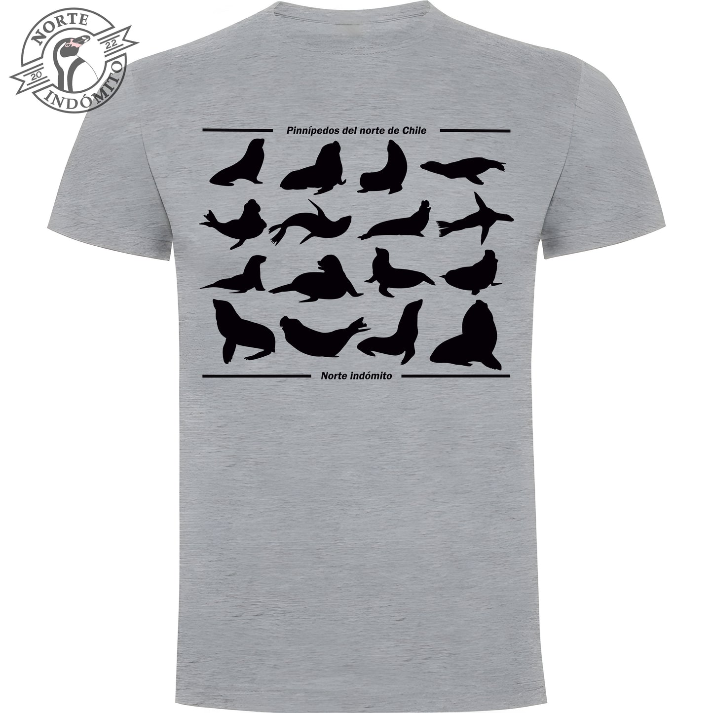 Polera - pinnípedos silueta