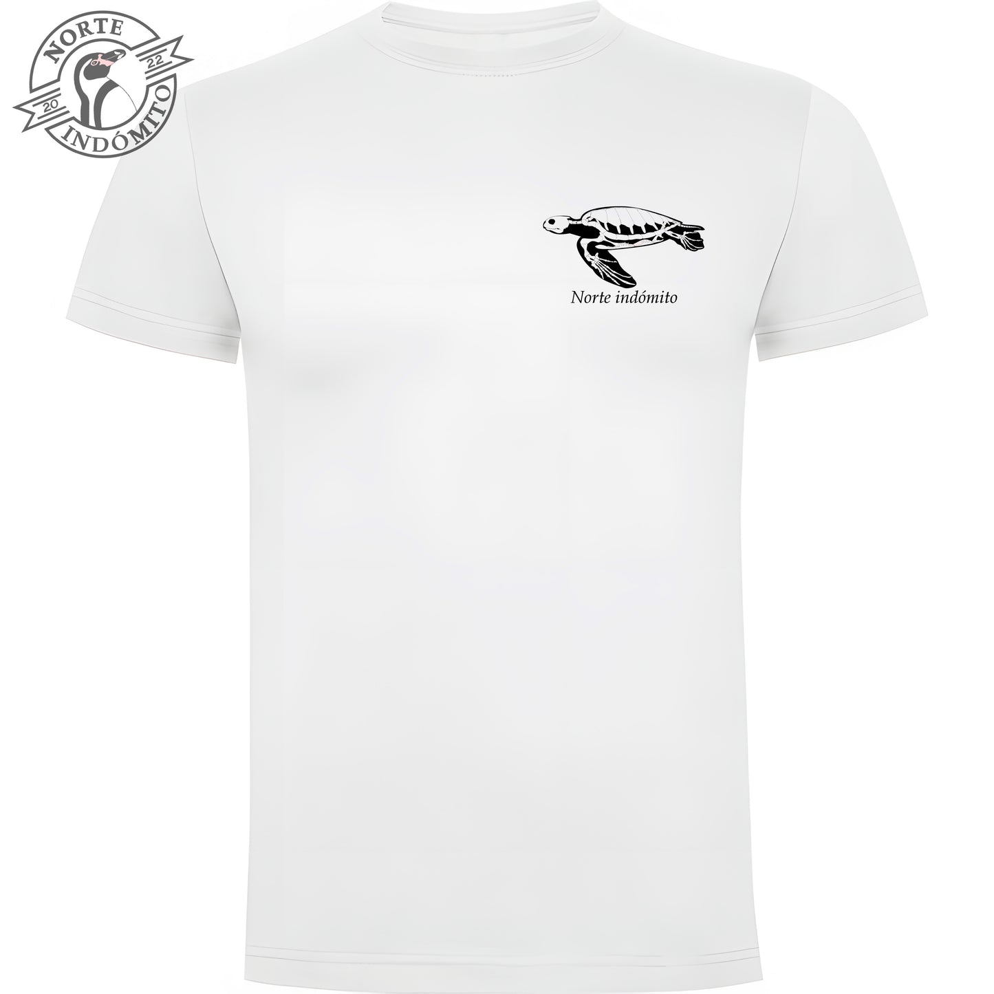 Polera - tortuga verde esqueleto