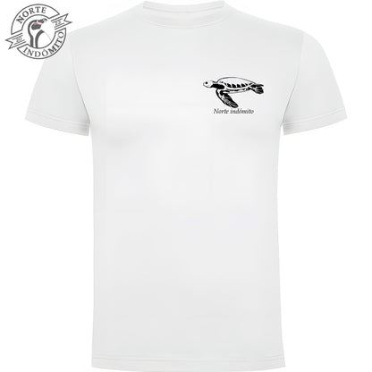 Polera - tortuga verde esqueleto