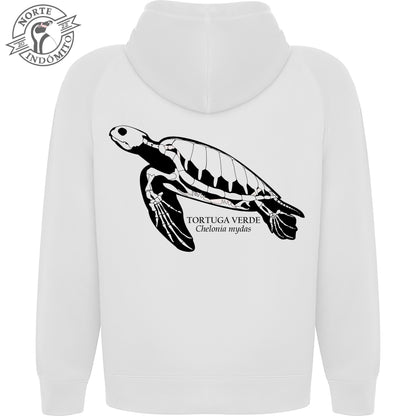 Polerón - tortuga verde esqueleto