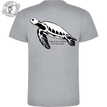 Polera - tortuga verde esqueleto